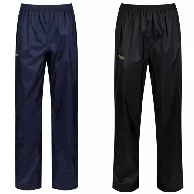 Regenhose Damen Frauen Regatta Packbar Wasserdicht Atmungsaktiv Überziehhose