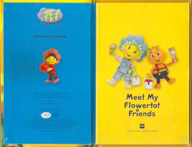 FIFI MEET MY FLOWERTOT FRIENDS 2009 1st Harper hardback tiny childs collectable 2