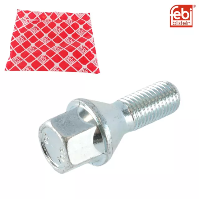 Febi 49875 Tornillo de Rueda Delantero Trasero para Dacia Logan Renault Clio II 3