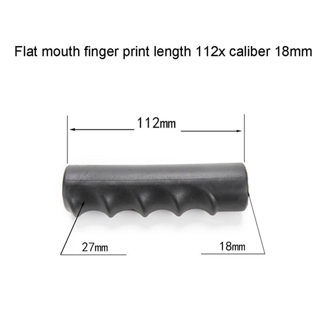 Pack de 2 poignées de brouette en caoutchouc confortables installation facile