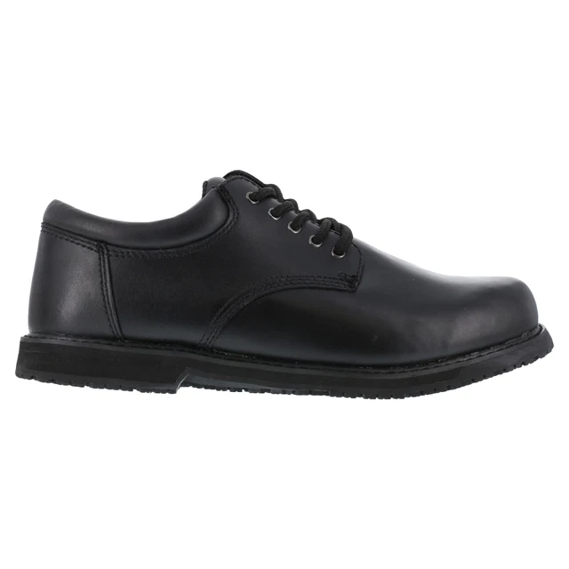 Registent GRABBERS MEN'S FRICTION Slip Resistant Soft Toe Work Shoe Black - G1120 ...