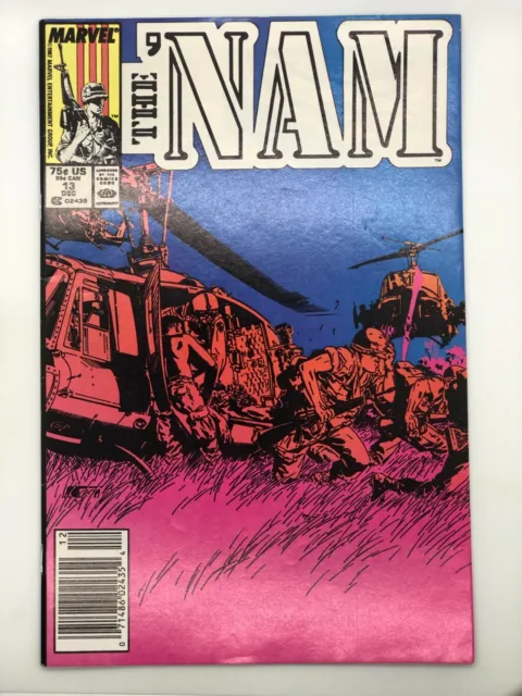 The 'Nam #13 Marvel 1987  Copper Age Comic Book