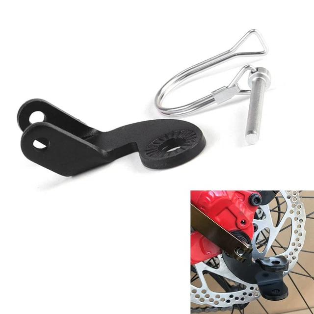 Lot De 2 Supports Pour Lampe Vélo Réglables 360° - Fixation Caoutchouc Sur Guidon - Noir