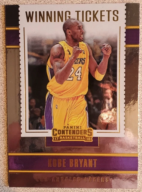 2017-18 Panini Contenders - Winning Tickets #7 Kobe Bryant