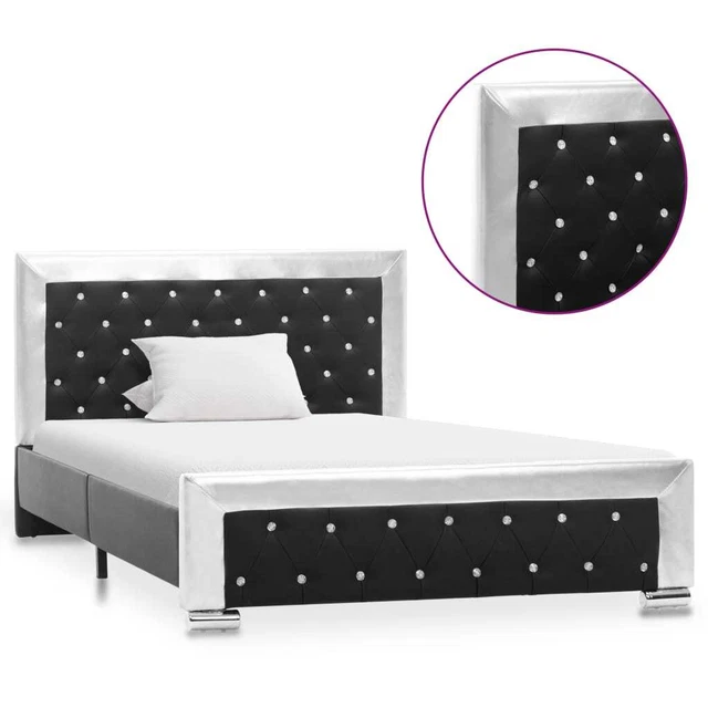 Polsterbett Kunstleder Bett Doppelbett Bettgestell mehrere Auswahl vidaXL