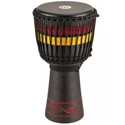 MEINL PERCUSSION - ADJ7-L - Djembe earth 12" noir rouge jaune