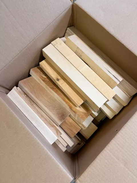 Bastelholz | DIY | Holzreste aus Ahorn/Buche - ca. 20kg pro Karton