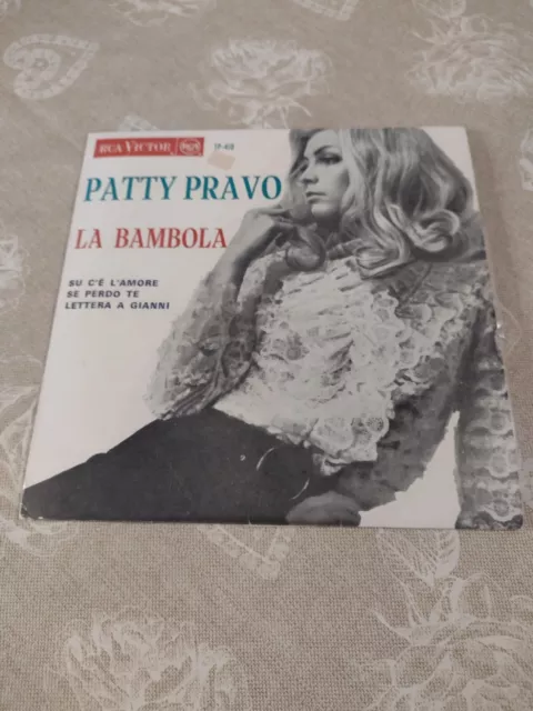 Patty Pravo La Bambola Rarissimo 45 Giri Ep Rca Victor 1968 Molto Buono/Ottimo