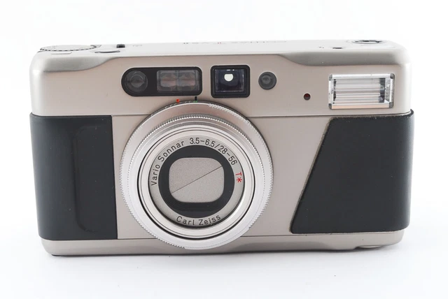 All Works [Near MINT] Contax TVS II Point & Shoot 35mm Film Camera From JAPAN