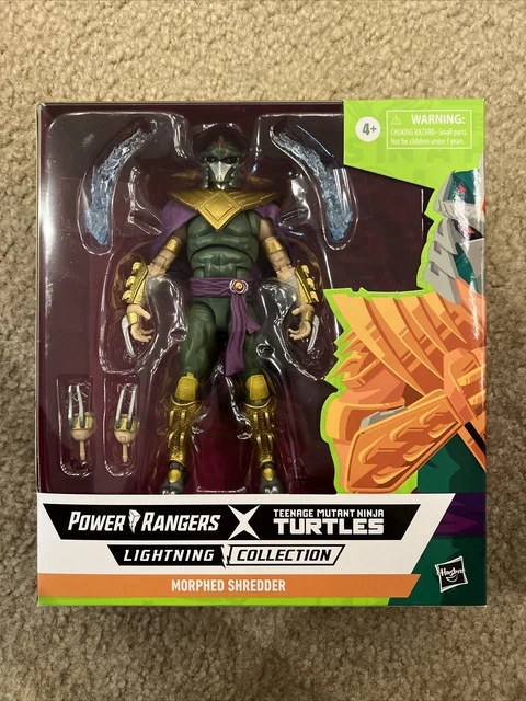 Power Rangers X TMNT Lightning Collection: MORPHED SHREDDER new