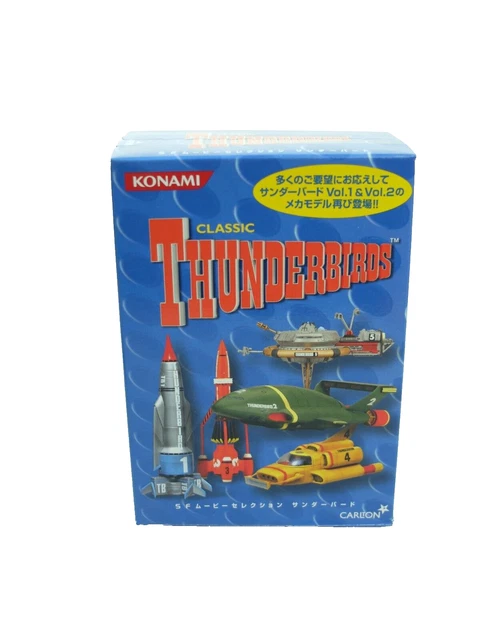Thunderbirds Set De 3 Konami Pod Vehiculos De Rescate Vol.1