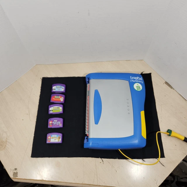 LEAPPAD PLUS WRITING Electronic Learning System Pad Pen Book Cartridges