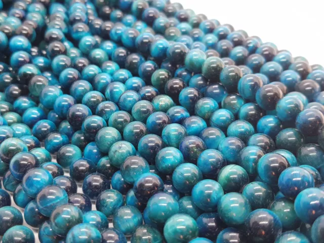 Blue Tigers Eye Quartz Beads 8mm 6mm Jewellery Making Gemstones Craft Making UK
