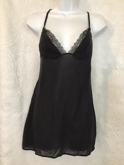 LA PERLA STUDIO Negligee Size Small Black Nightgown Lingerie Sheer Lace  Babydoll £138.25 - PicClick UK