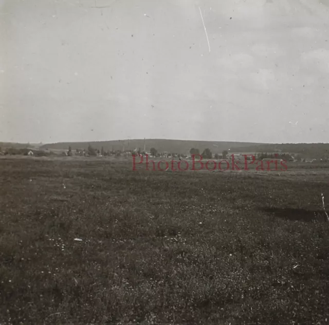 FRANCE Niderviller Landscape c1925 Photo Stereo Glass Plate Vintage P30L8n2