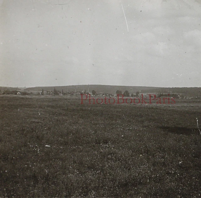 FRANCE Niderviller Paysage c1925 Photo Plaque de verre Stereo Vintage P30L8n2