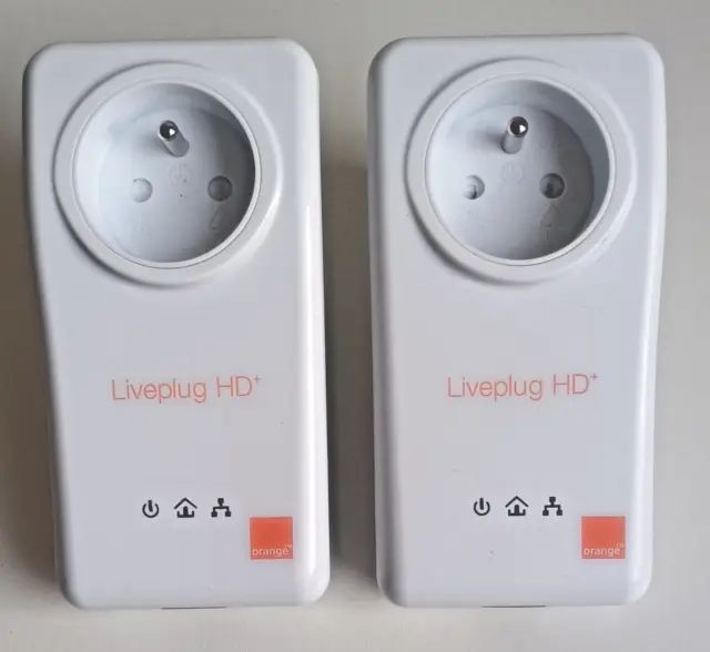 2 CPL HD Orange Liveplug 500 M/s @ EUR 40,00 - PicClick FR