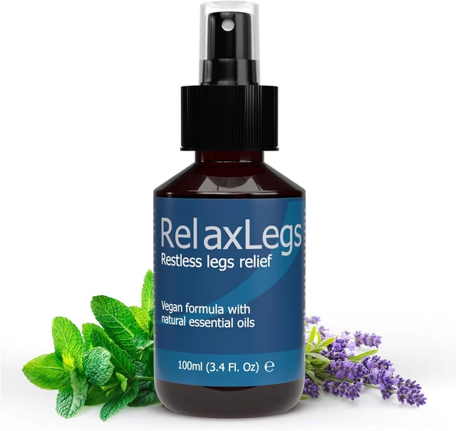 RELAXLEGS RESTLESS LEGS Relief Ideal Magnesium Spray for Restless