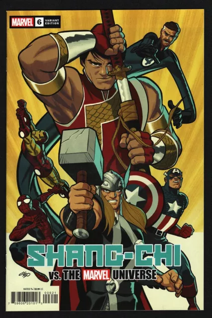 SHANG-CHI #6 Michael Cho 1:50 Variant NM