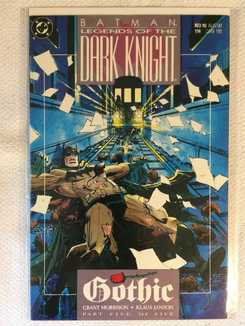 Batman: Legends of the Dark Knight #10 1990 NM DC Comics Morrison/Janson