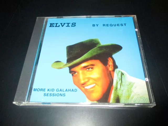 RARE! CD "ELVIS PRESLEY : ELVIS BY REQUEST" More kid galahad sessions