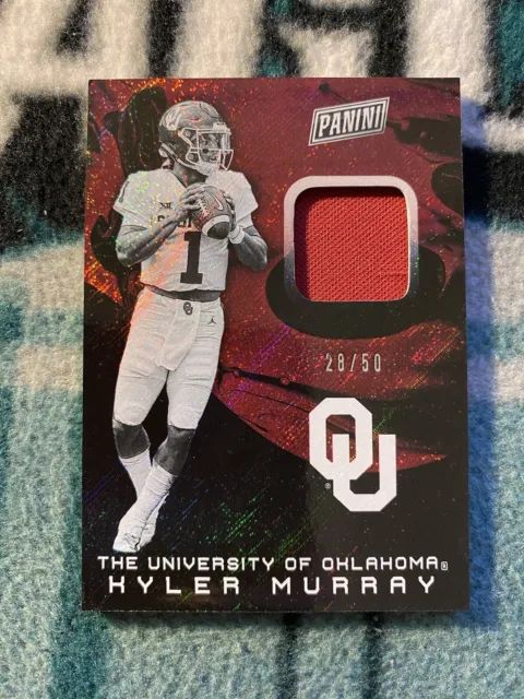 Kyler Murray Rc 28/50 Oklahoma Jersey Patch 2019 The National Shimmer Cardinals