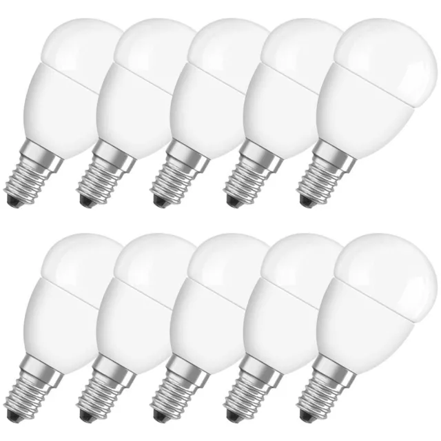 10 x Attralux LED Tropfen 3,2W = 25W E14 matt 250lm warmweiß 2700K UVP 39€