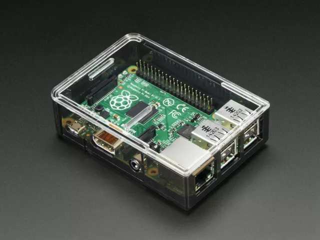 [3DMakerWorld] Adafruit Raspberry Pi B+ / Pi 2 / Pi 3 Case - Smoke Base