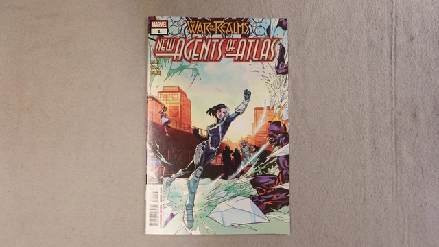 War of the Realms: New Agents of Atlas #1 3rd print Lots of 1st appearances 2019