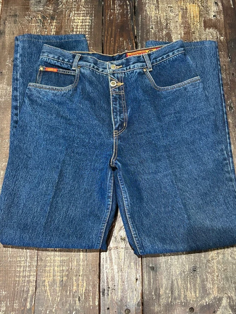 Lawman Denim Cotton Jeans Western Bareback Cowgirl Jeans Womens Size 15 Slim Fit