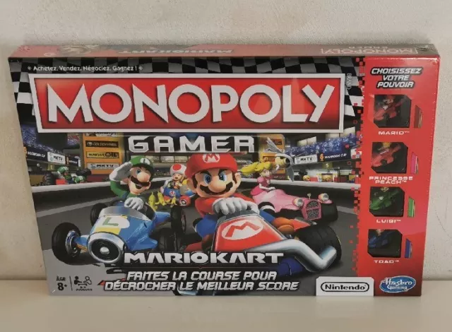 Jeu de société MONOPOLY GAMER MARIO KART - NINTENDO 2018 NEUF