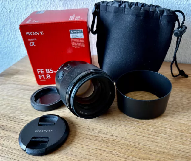 Sony SEL 85 mm F/1.8 FE Objektiv