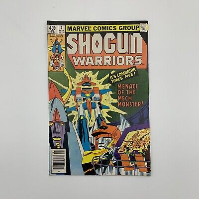 Shogun Warriors #4 Comic Book May 1979  Marvel  RARE First Series Appearance