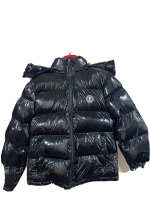 TRAPSTAR IRONGATE DETACHABLE Hooded Puffer Jacket - New- Ice Blue - Size Small Â£210.00 - PicClick UK