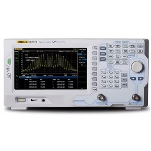 New Rigol Spectrum Analyzer All-Digital If DSA815 9K-1.5G Hz 8" WVGA(800X480) fu