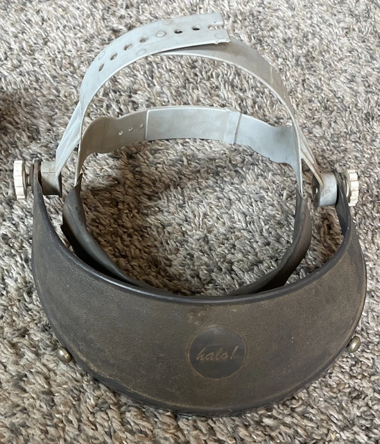 Halo welding visor (no shield) protective hat