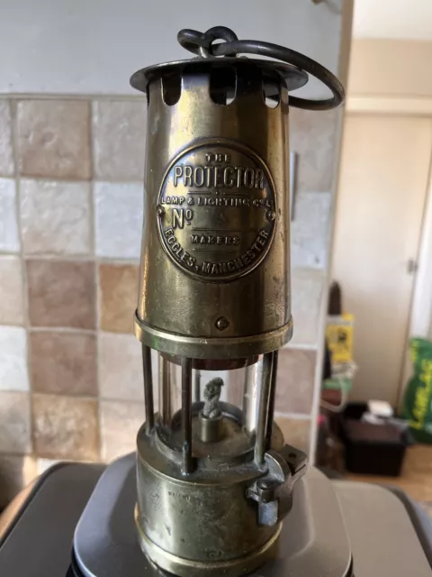 Original Brass Miners Lamp