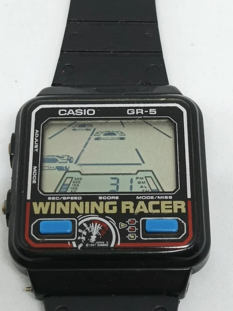 CASIO WINNING RACER Casio Gr-5 Game Watch Casio Game Watch EUR 290