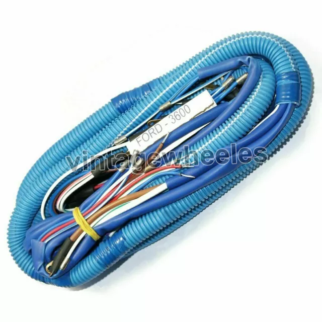 Juego de Cables Arnés Apto Para Ford 2600 3600 4600 Tractor