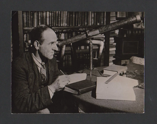 VINTAGE BASIL BROWN Astronomer/Archaeologist Sutton Hoo "Press Photo