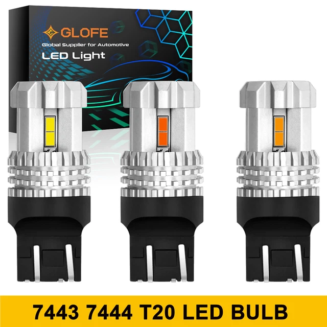 LED Turn Signal Brake Light Bulb Anti Hyper Flash 7443 7440 7444 7771 T20 7444NA