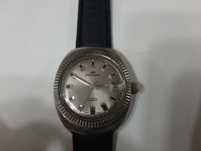 PRYNGEPS OROLOGIO UOMO o donna carica manuale swiss made 34 mm EUR