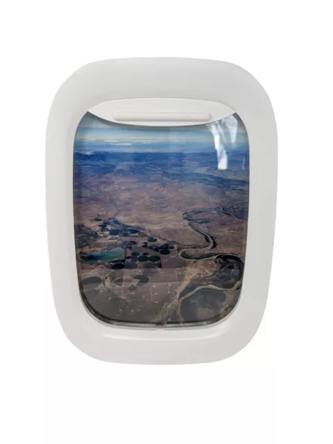 Teev Air-Frame Airplane Window Porthole Sky Photo Frames 8 x 10 Picture Aerial