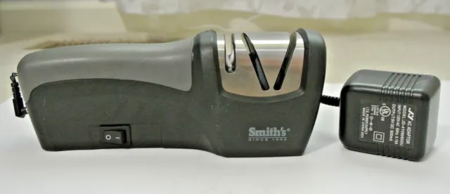 Aiguiseur de couteau électrique Smith's Edge Pro d'occasion avec adaptateur secteur