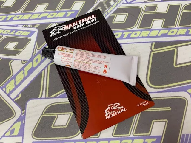 Renthal Motorcycle Road Race Motocross MX Handlebar Grip Glue - 25ml - NEW