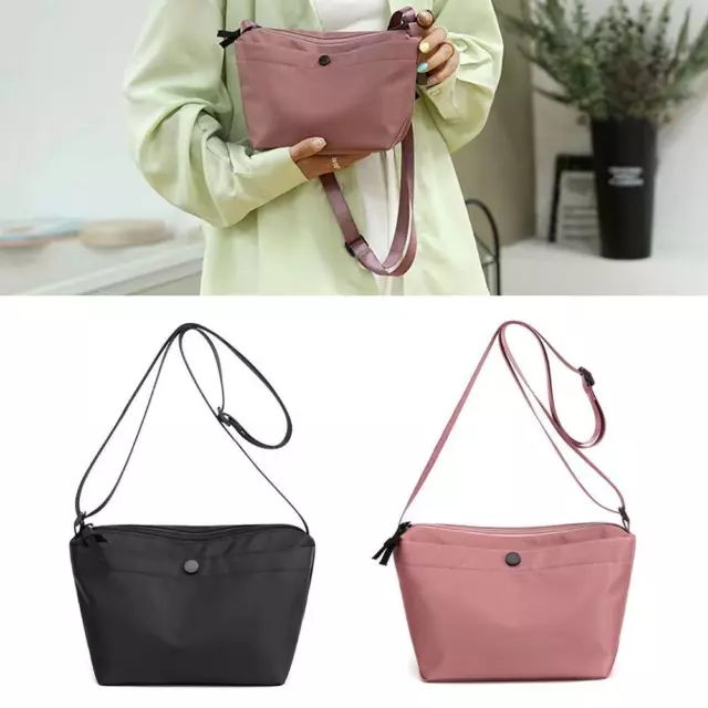 Large Capacity Casual Nylon Dumpling Crossbody Bag, Crescent Bag Fanny Pack`