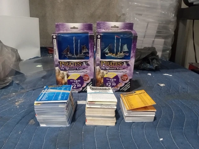 NEW WIZKIDS PIRATES CSG Booster Pack Lot 12 Packs - Spanish Main to Fire &  Steel $419.95 - PicClick