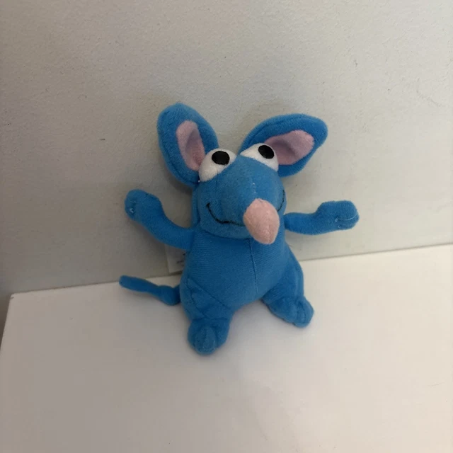 MCDONALD’S BEAR IN The Big Blue House Tutter 3" Mouse Soft Plush Toy