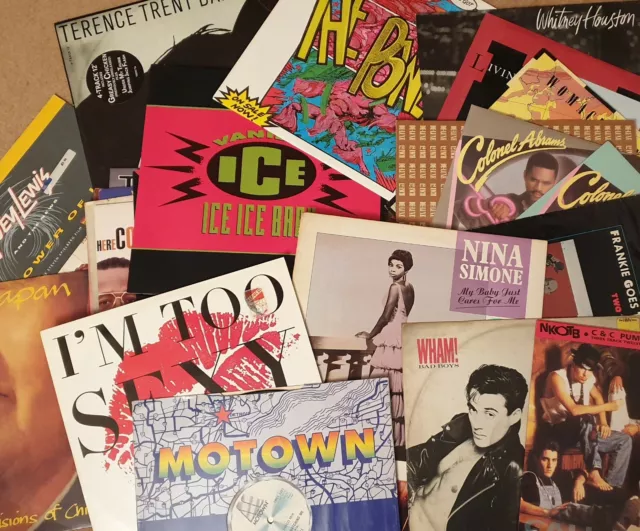 12" Vinyl singles: pick from 100s records: £1.99each 70s80s90s Buy 8+1 FREE!