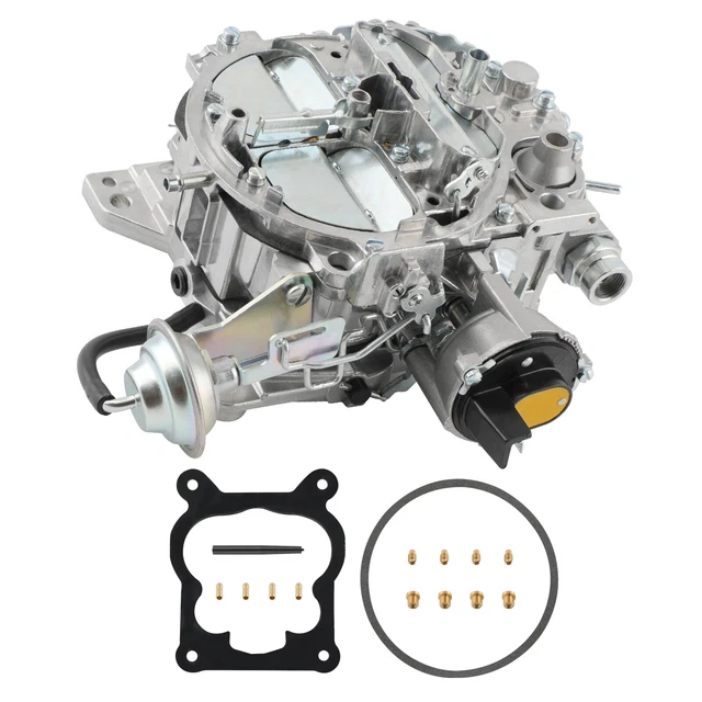 4BBL Carburetor For Rochester Quadrajet 4MV Vacuum Secondary 1904R 750CFM 80-89